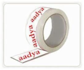Custom printed adhesive tape roll